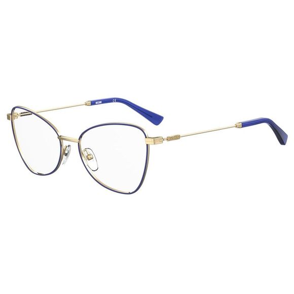 Moschino MOS574S Cateye Eyeglasses Women Blue Frames